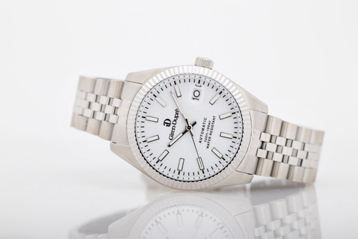 Giren Dupre Solodata 39 automatic steel watch