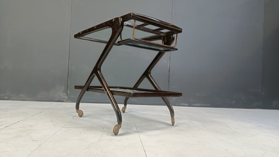 Image 1 of Italienischer Servierwagen, 1950er Jahre