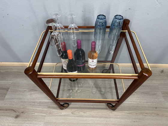 Image 1 of Chariot de service Cees Braakman - première édition Coja Cullemborg