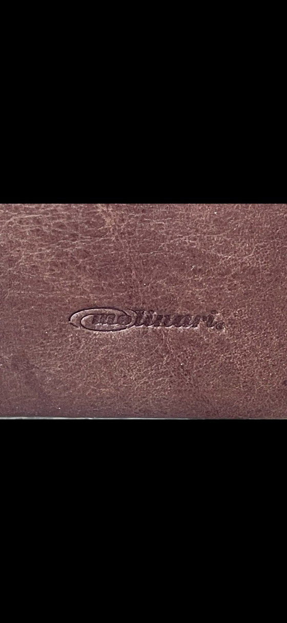 Image 1 of 2x fauteuils Molinari avec Poef Bruin