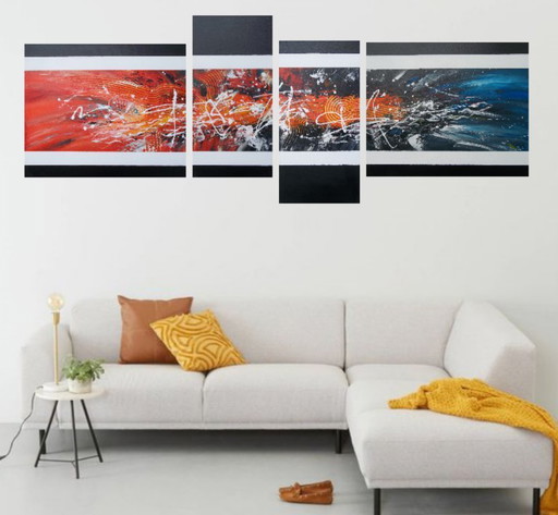 NEXUS – Original painting by the artist 2Luss'Art