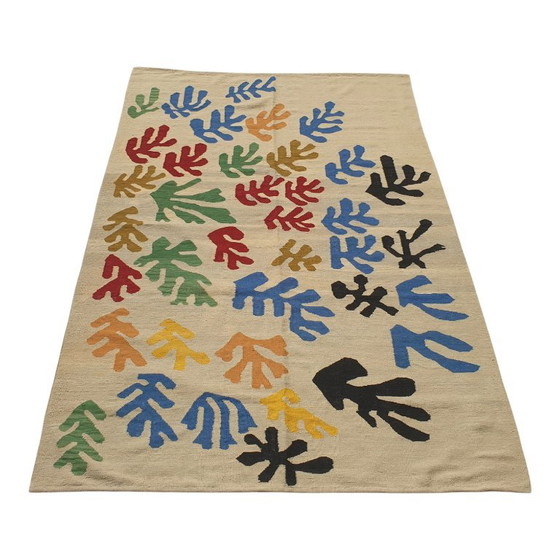 Tappeto Arazzo Henri Matisse La Gerbe 1953 | Lana Tessuta a Mano | 170×258 cm – Tappeti, Cotton, Wool (photo 7 of 12)