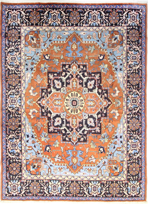Original hand-knotted Persian carpet Heriz 345 x 250 cm
