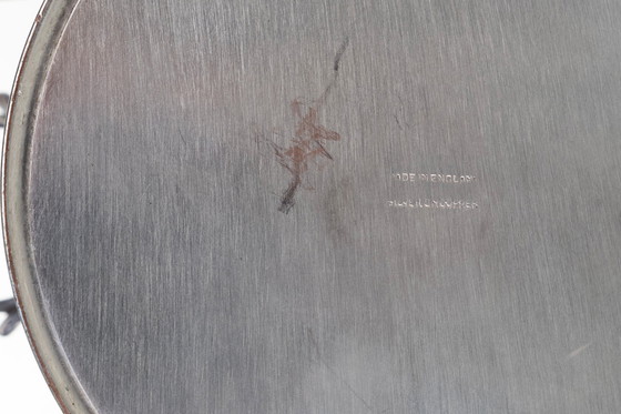 Image 1 of Medicis vase-shaped silver-plated champagne cooler, France 1950s