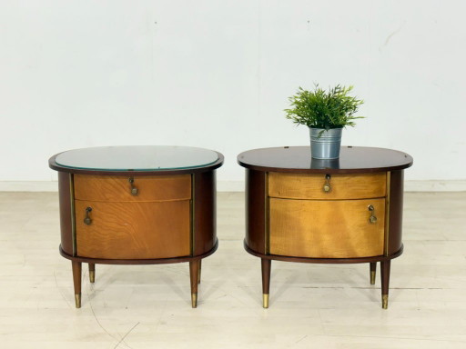 2x Mid-Century Nachttisch / Skandinavischen Design / Nachttisch / Nachtschrank