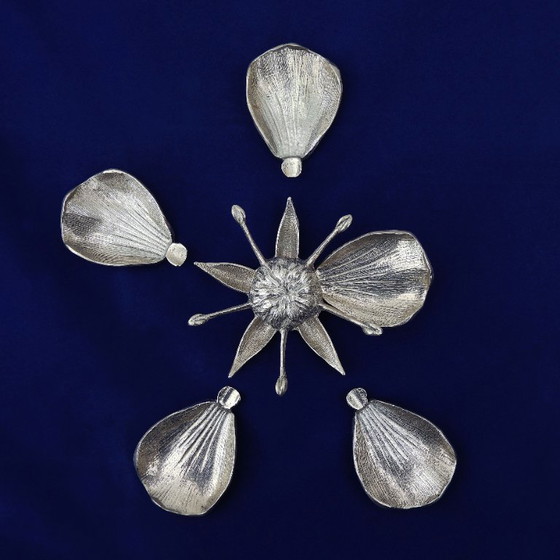 Image 1 of Gucci Style Five Petal Flower Ashtray or Catch-all Mid Century Italy C1960s