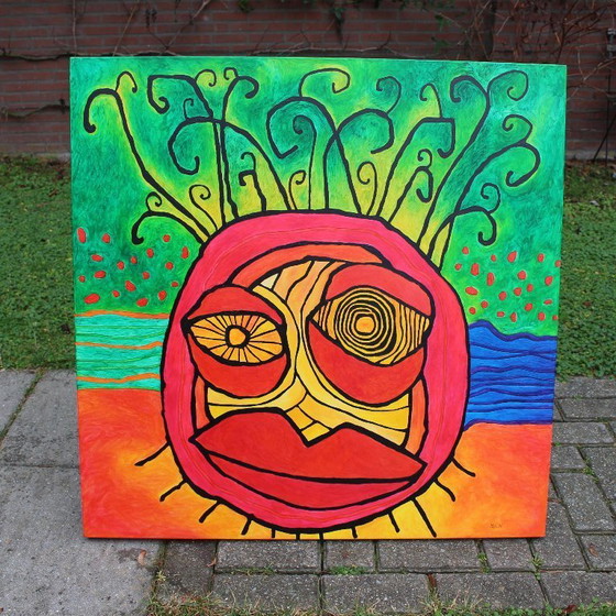 Image 1 of Painting 'lucky man' 2006