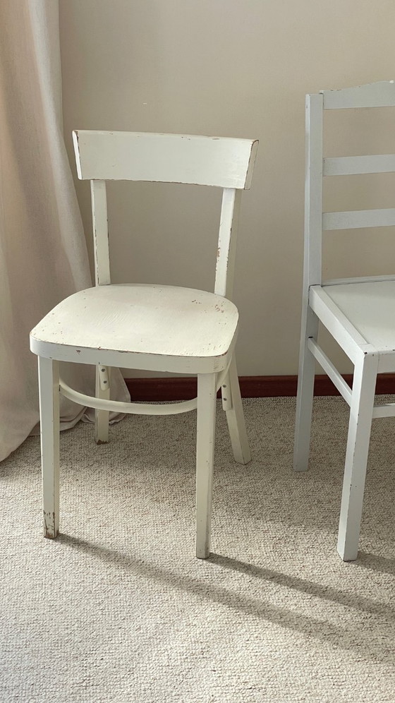 Image 1 of Coppia di sedie da bistrot vintage