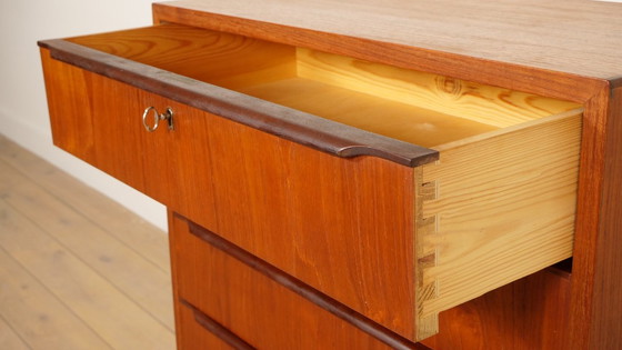 Image 1 of Vintage ladekast | Teak | 6 lades | 106 cm