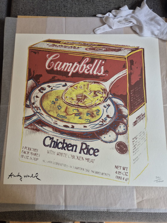 Image 1 of Andy Warhol - Pop Art Screenprint / Lithograph - Limited Edition