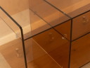Acryl hifi-rack uit de jaren 70 in Space Age-stijl, van Michel Dumas, vintage.