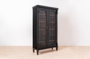 Vitrine Biedermeier noire, Autriche, Mid Century