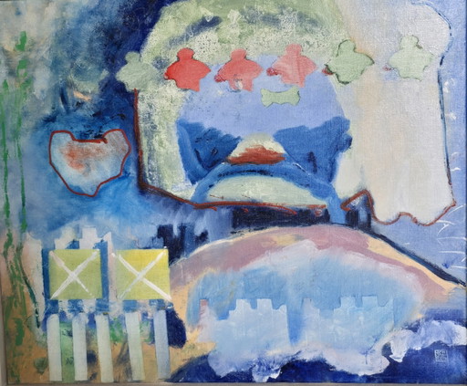 OIL PAINTING: Sweet dreams