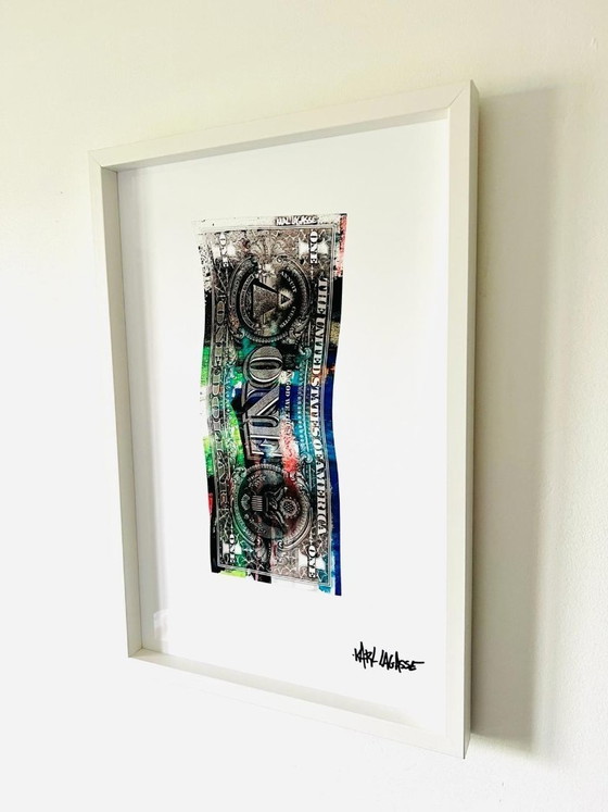 Image 1 of Karl Lagasse - New Art Dollar 37 - Zeefdruk van de kunstenaar