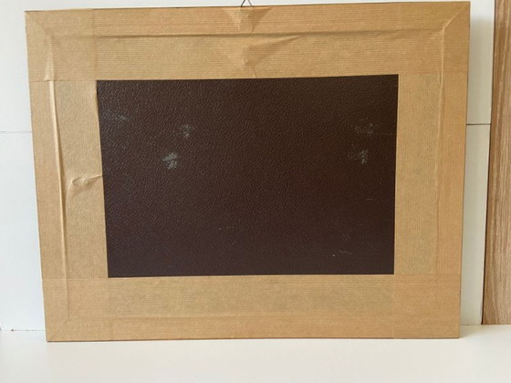 Image 1 of Watercolor Village of Provence Art France Painting Framed Signed Cardi ?? Artwork