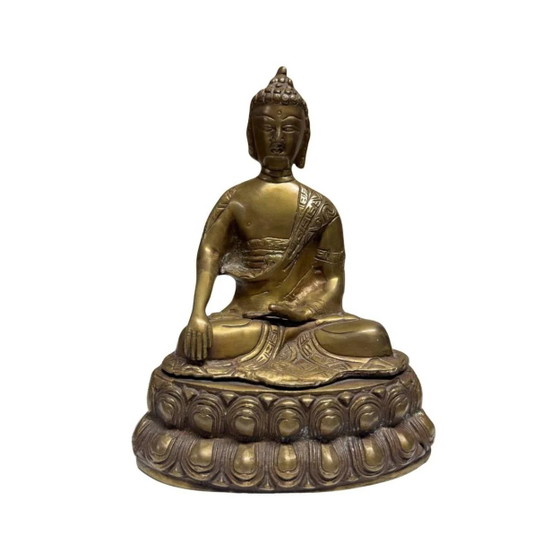 Buda de Bronce Sino-Tibetano – China con Influencia Tibetana, Siglos XVIII-XIX – Esculturas (photo 11 of 11)