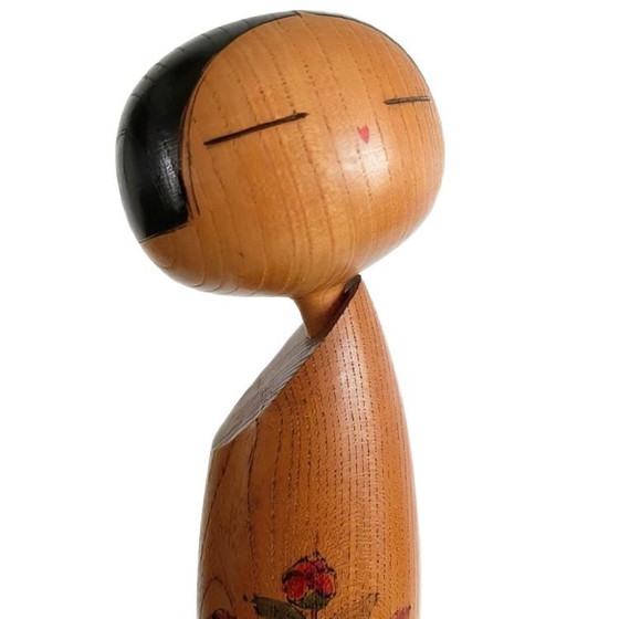 Image 1 of Vintage Japanse Sosaku Kokeshi pop Sato Suigai 1960's