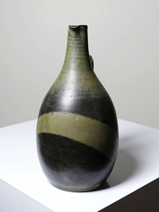 Brocca/caraffa vintage in gres smaltato a forma di pera anni '60-'70 – Bicchieri e caraffe, Porcellana (photo 8 of 10)