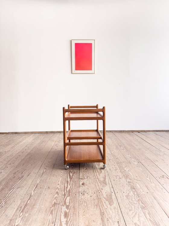 Image 1 of Teak Bar Cart for Andreas Tuck