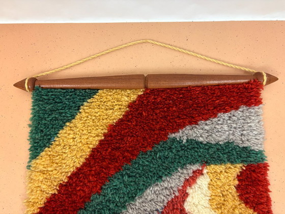 Image 1 of Tufted wall rug from the 1970s
