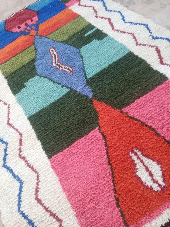 Image 1 of Handgeknüpfter marokkanischer Teppich, 250 cm x 150 cm