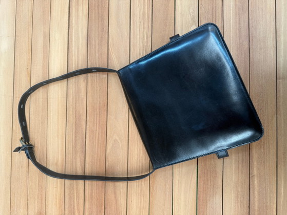 Bolso Delvaux “Xylophone” – Piel negra – 24 x 22 – Bolsos de hombro (photo 4 of 6)