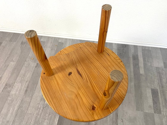 2x Zweedse bijzettafels, massief grenenhout, design uit de jaren 70 – Wood (photo 9 of 11)