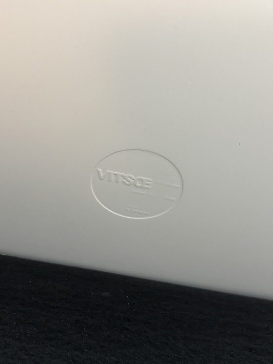 Image 1 of Dieter Rams Three Seater Sofa for Vitsoe (brown leather) 1980