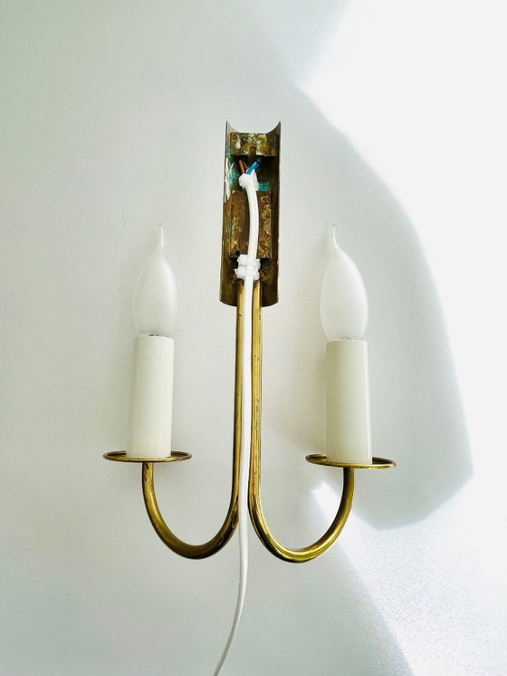 Image 1 of 2x Lampade doppie Lyskaer Danimarca Design metà secolo