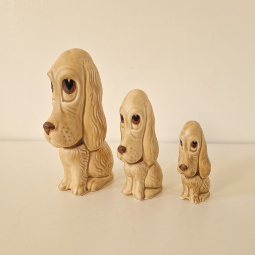 Set mit 3 Sylvac-Hundefiguren