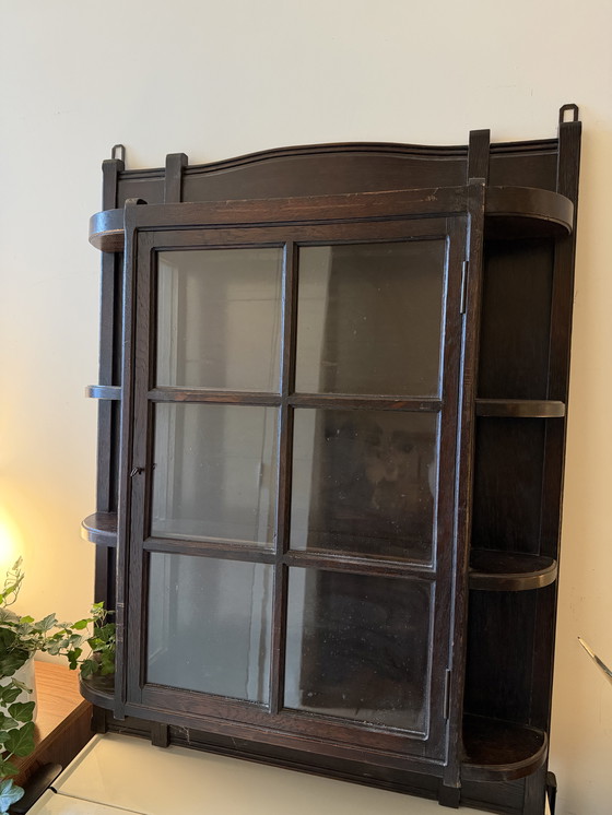 Image 1 of Vintage vitrine wandkast