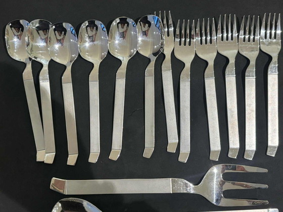 Image 1 of Couverts acier inoxydable design Javier Mariscal 20 pieces