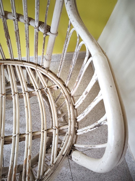 Sillón de ratán estilo shabby chic, estilo Emmanuelle – Sillones, Wicker, Rattan (photo 5 of 11)