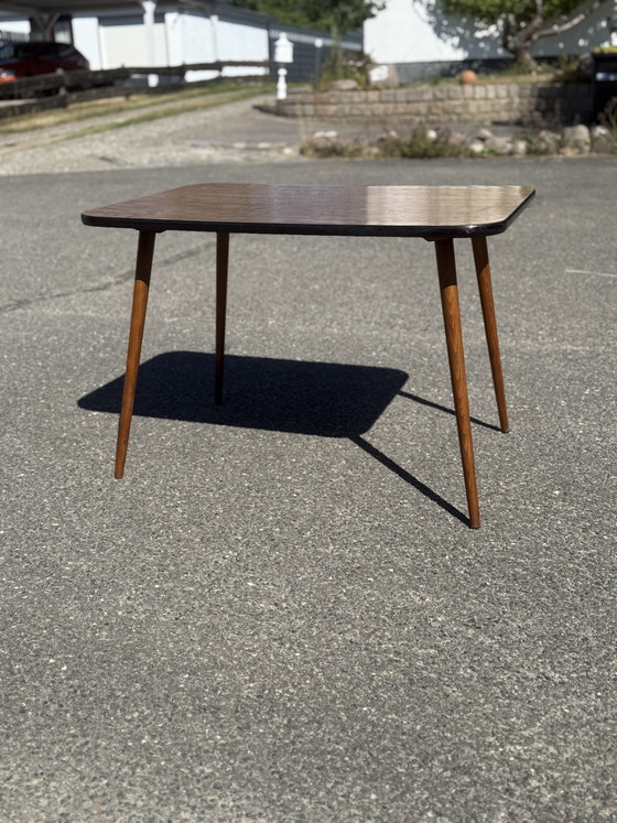 Tavolino da caffè Mid Century Vintage Marrone Anni '50 – Tavolini da caffè, Wood, Plastic (photo 4 of 7)
