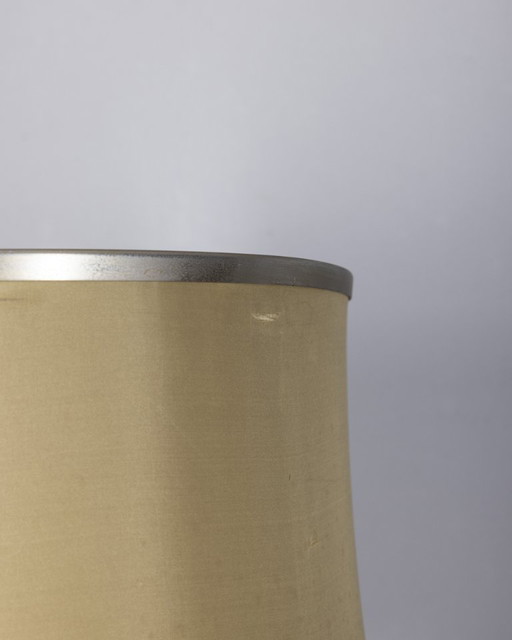 Lampadaire vintage des années 70 sphères en métal chromé design italien