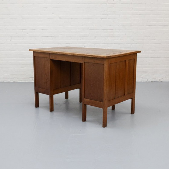 Image 1 of Scrivania in rovere 1900-1910