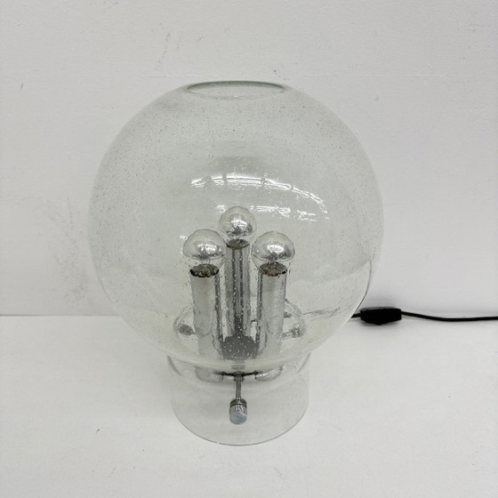 Image 1 of Limburg Glashütte glass table lamp , 1970s