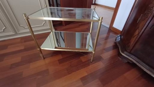 Ensemble de deux tables d'appoint (années 1960)