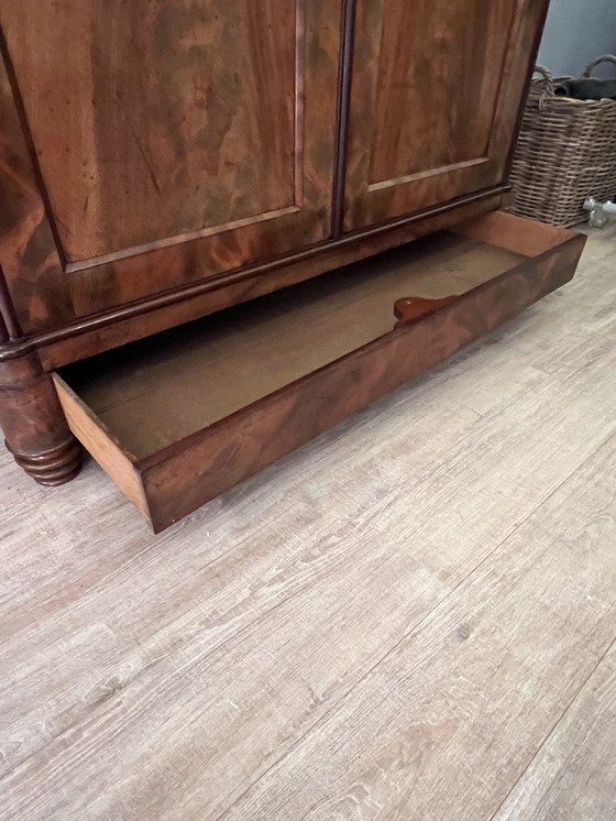 Image 1 of Vintage mahoniehouten kast, 1800