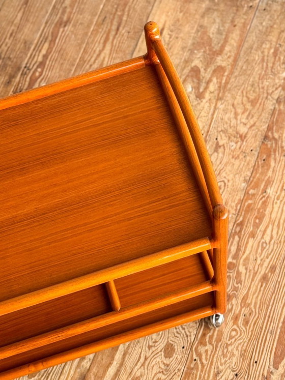 Image 1 of Teak Bar Cart for Andreas Tuck