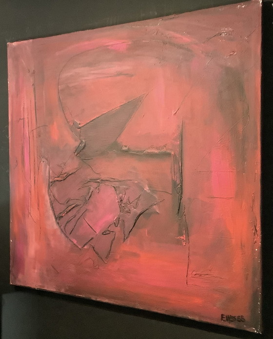 Image 1 of Painting From Ellesbb "Red Frog"