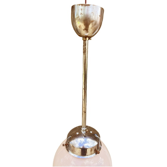 Image 1 of Art Deco hanglamp, Napako, Tsjecho-Slowakije, jaren 1940.