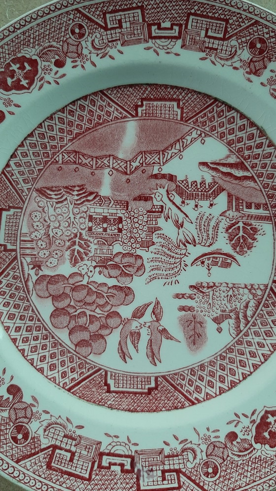 Image 1 of Vajilla con diseño de sauce llorón de Victoria Fenton