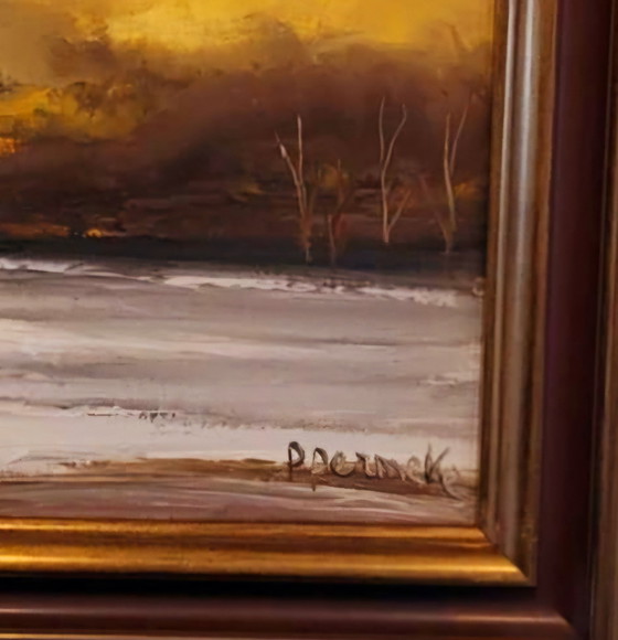 Image 1 of Paul Permeke (1918-1990) / Warme Winterlandschaft