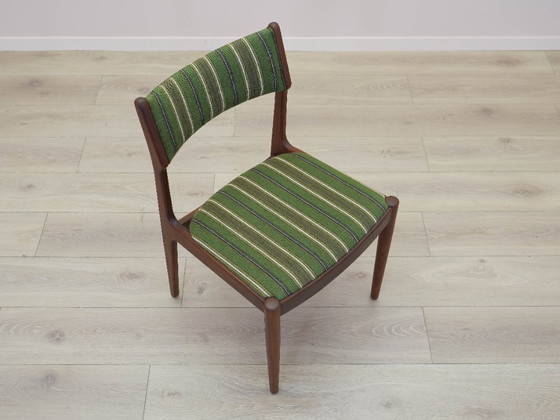 Image 1 of Juego de dos sillas de teca, diseño danés, década de 1970, fabricadas en Dinamarca.