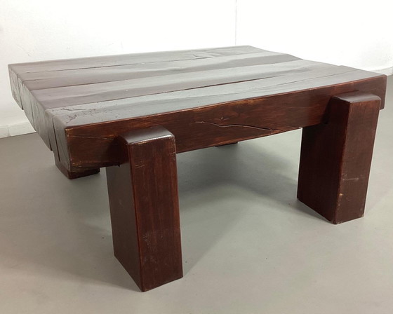 Image 1 of Brutalist Dutch Coffee Table 1960s