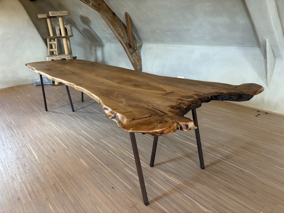 Image 1 of Unique 320 cm walnut table – a statement in any room