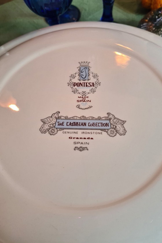 Image 1 of 28 Pontesa The Castilian Collection Granada borden- 2 sets- Ironstone