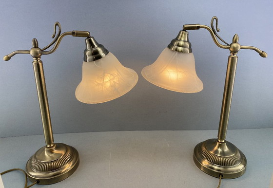 Image 1 of Juego de 2 lámparas de escritorio