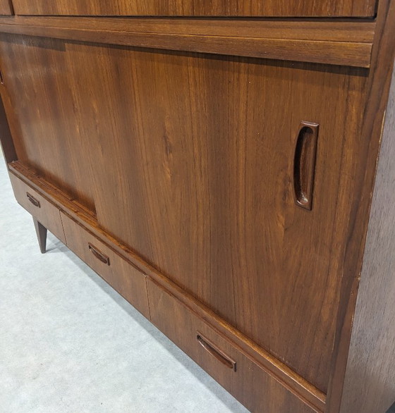 Image 1 of Highboard uit het midden van de vorige eeuw, jaren 60.